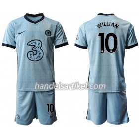 Chelsea Willian 10 Kinder Auswärts Trikotsatz 2020/21 Kurzarm (+ Kurze Hosen)